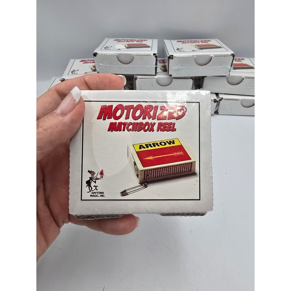 Daytona Magic‎ Motorized Matchbox Reel Illusion NIB New Trick Accessory